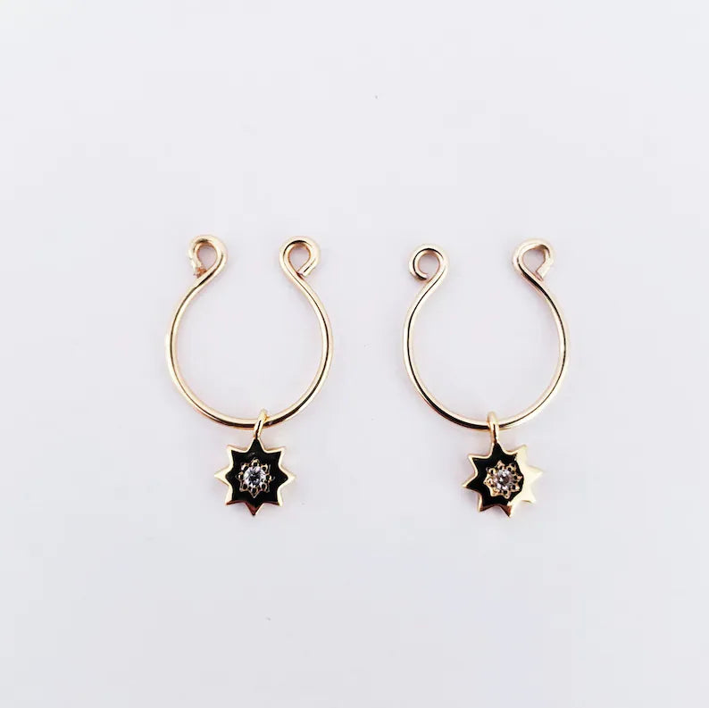 18k gold online nipple rings