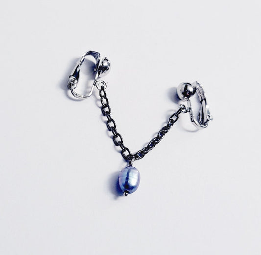 Pearl Labia Chain Dangle, Non-Piercing