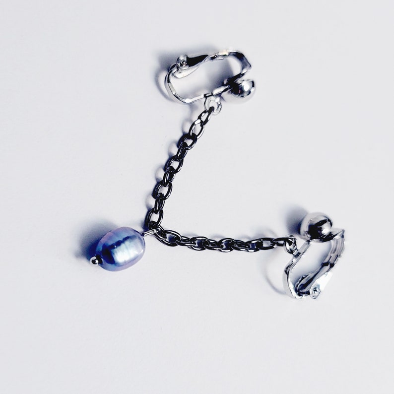 Pearl Labia Chain Dangle, Non-Piercing