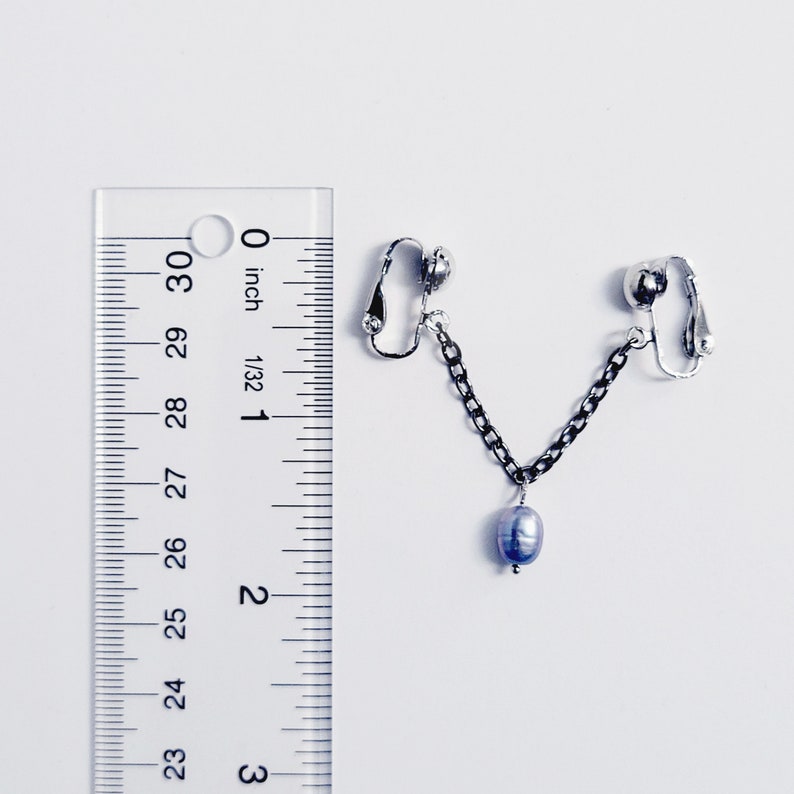 Pearl Labia Chain Dangle, Non-Piercing