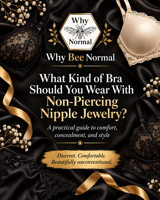 What Kind of Bra Should You Wear With Non-Piercing Nipple Jewelry?