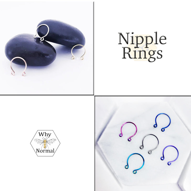 Nipple Rings, Non Piercing