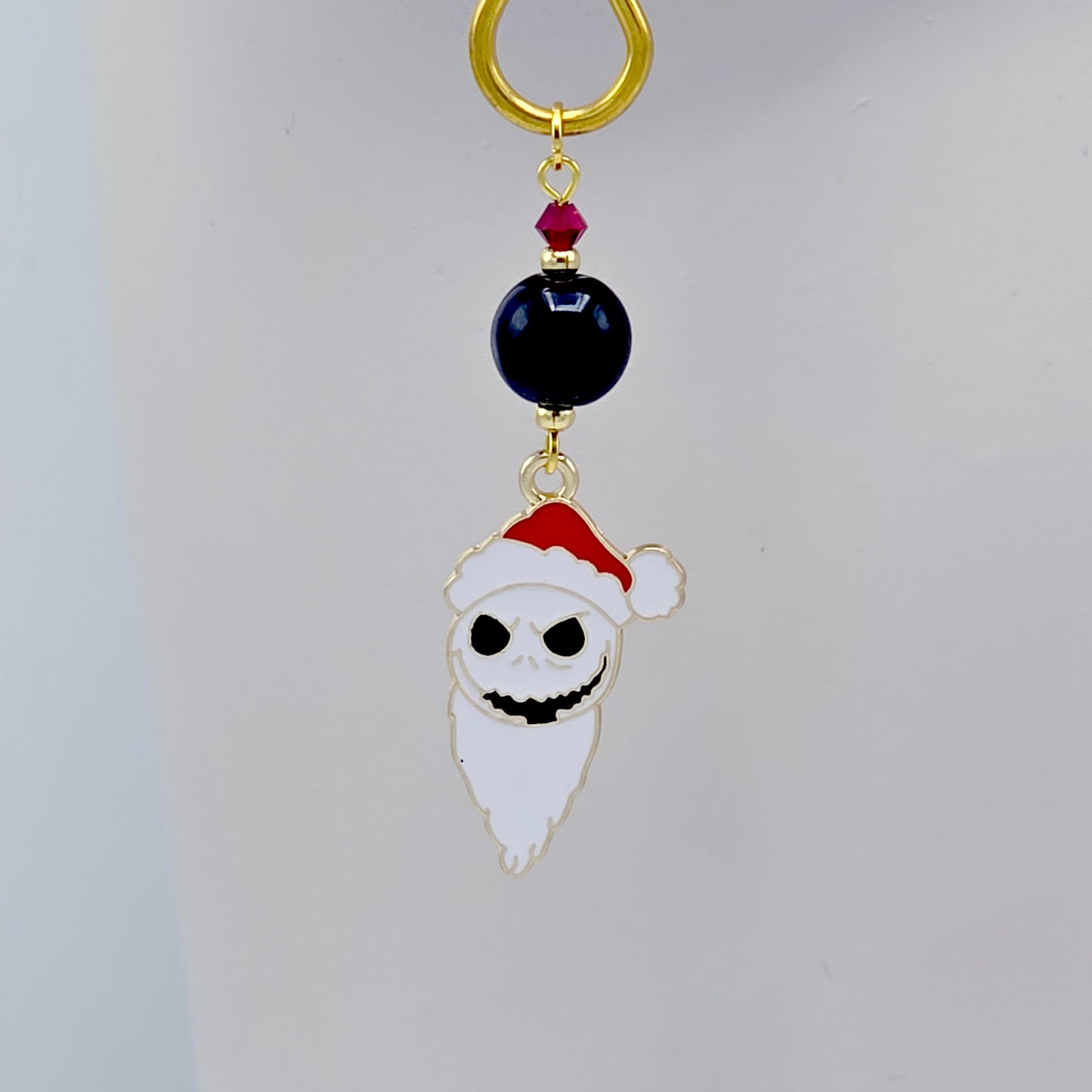 Skeleton Santa Gold Straight Tweezer Nipple Clamps