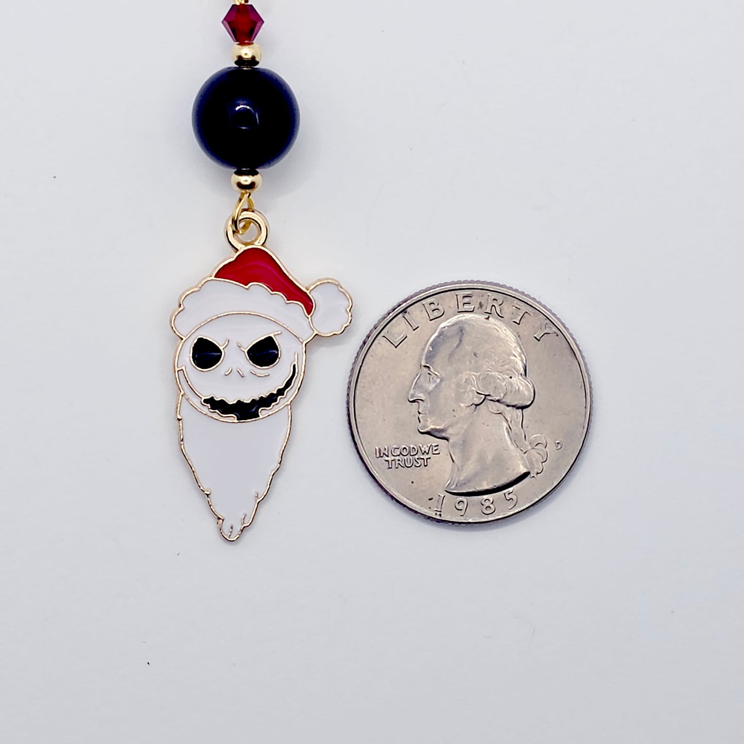 Skeleton Santa Gold Straight Tweezer Nipple Clamps