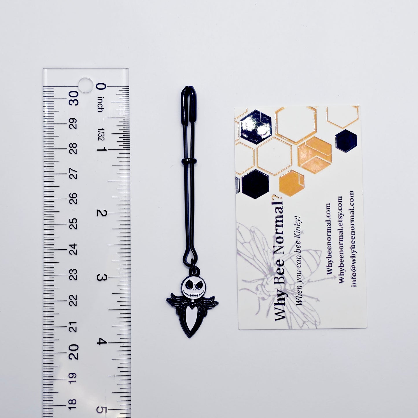 Skeleton Clit Clamp, Tweezer Clitoral Clamp for Christmas or Halloween