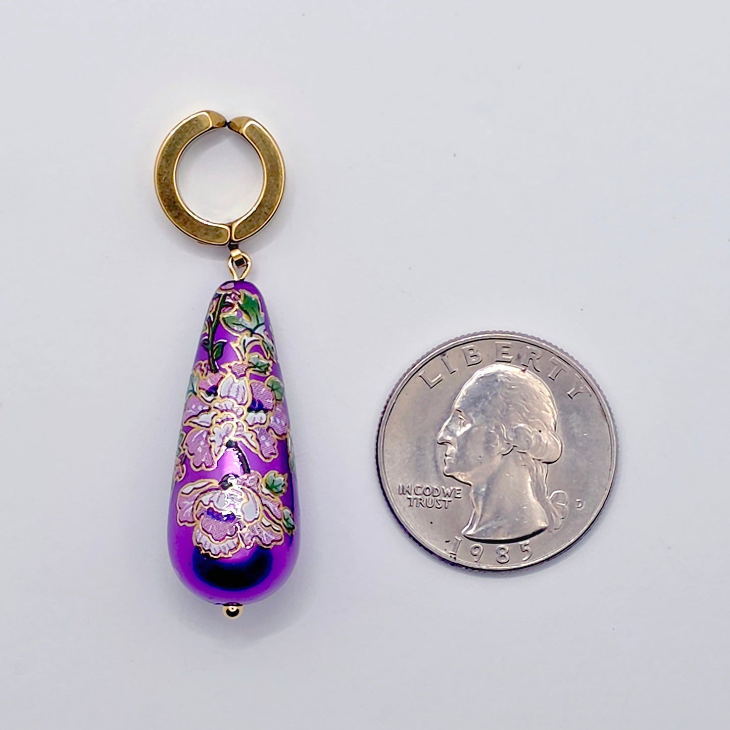 Purple Painted Peal VCH Clip 