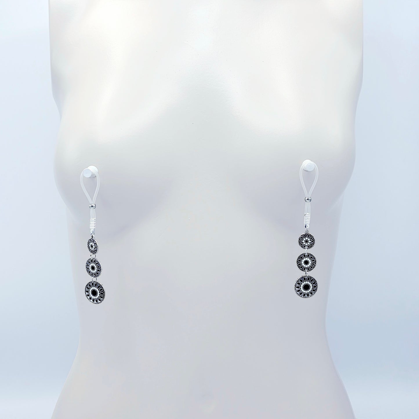 Non-Piercing Nipple Nooses or Your Choice of Nipple Clamps,