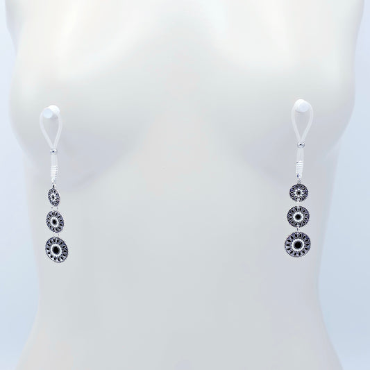 Non-Piercing Nipple Nooses or Your Choice of Nipple Clamps,