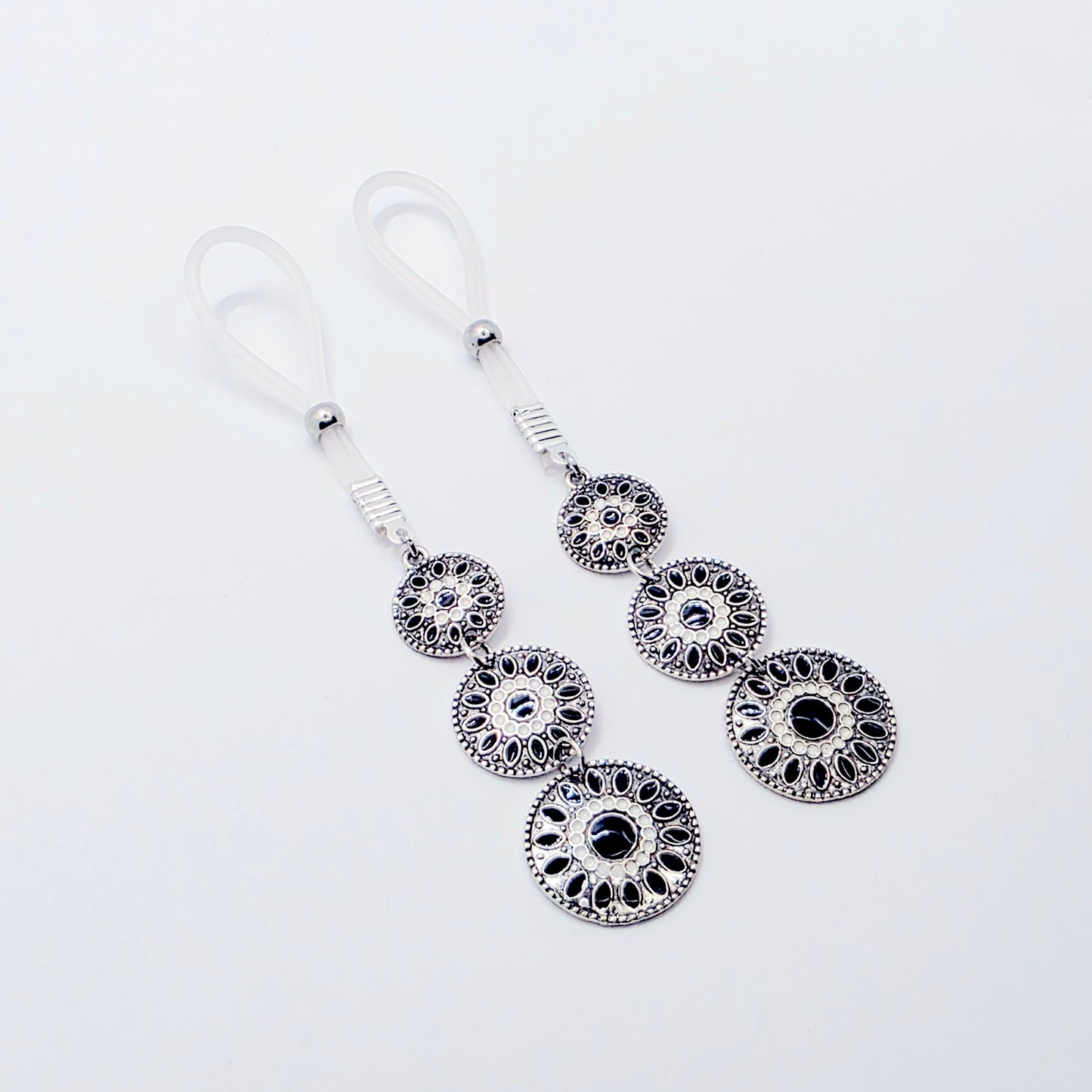 Non-Piercing Nipple Nooses or Your Choice of Nipple Clamps,