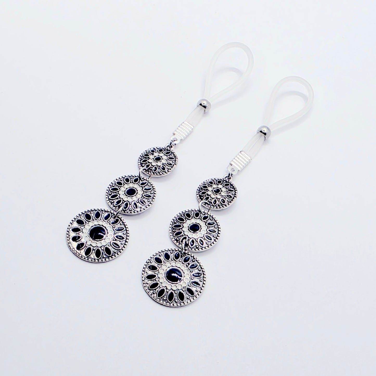 Non-Piercing Nipple Nooses or Your Choice of Nipple Clamps,