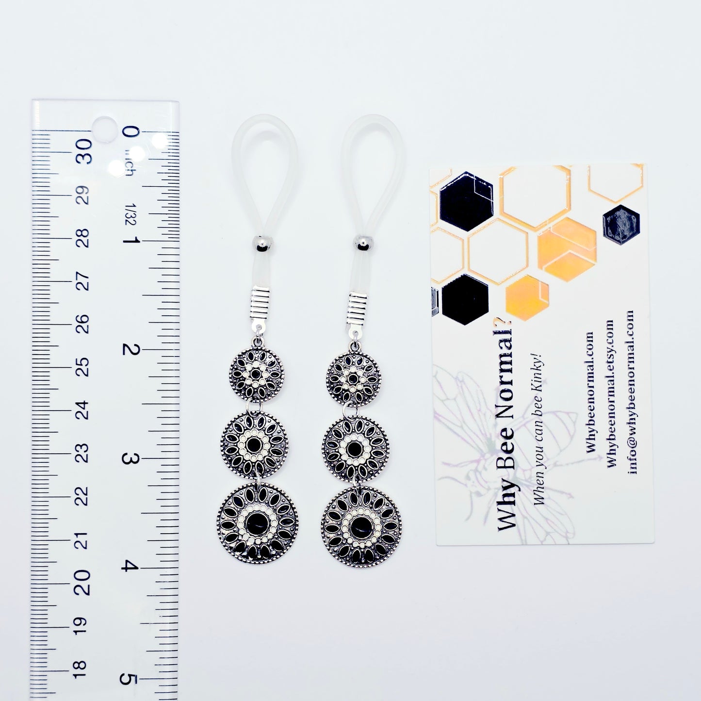 Non-Piercing Nipple Nooses or Your Choice of Nipple Clamps,