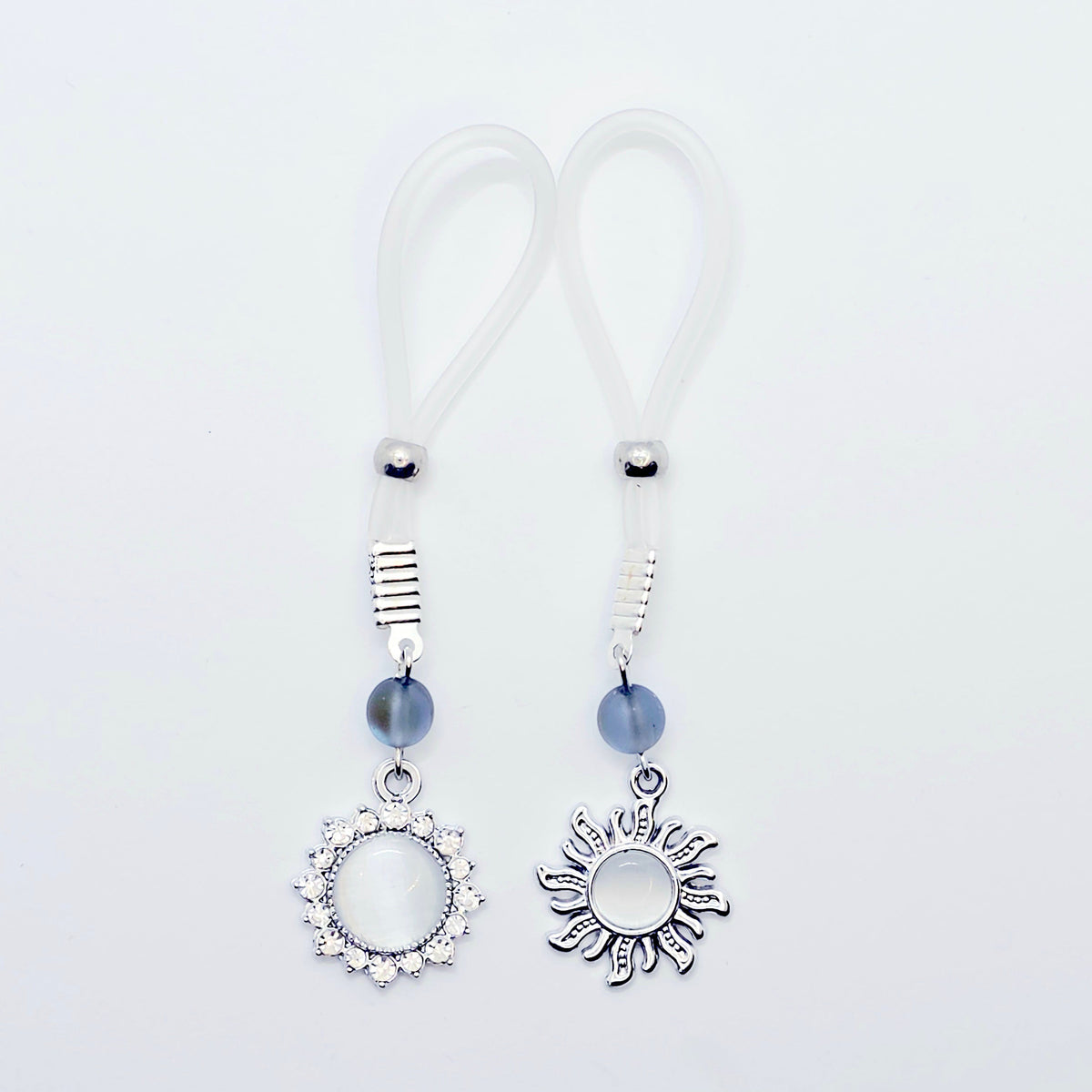 star  and moon nipple nooses
