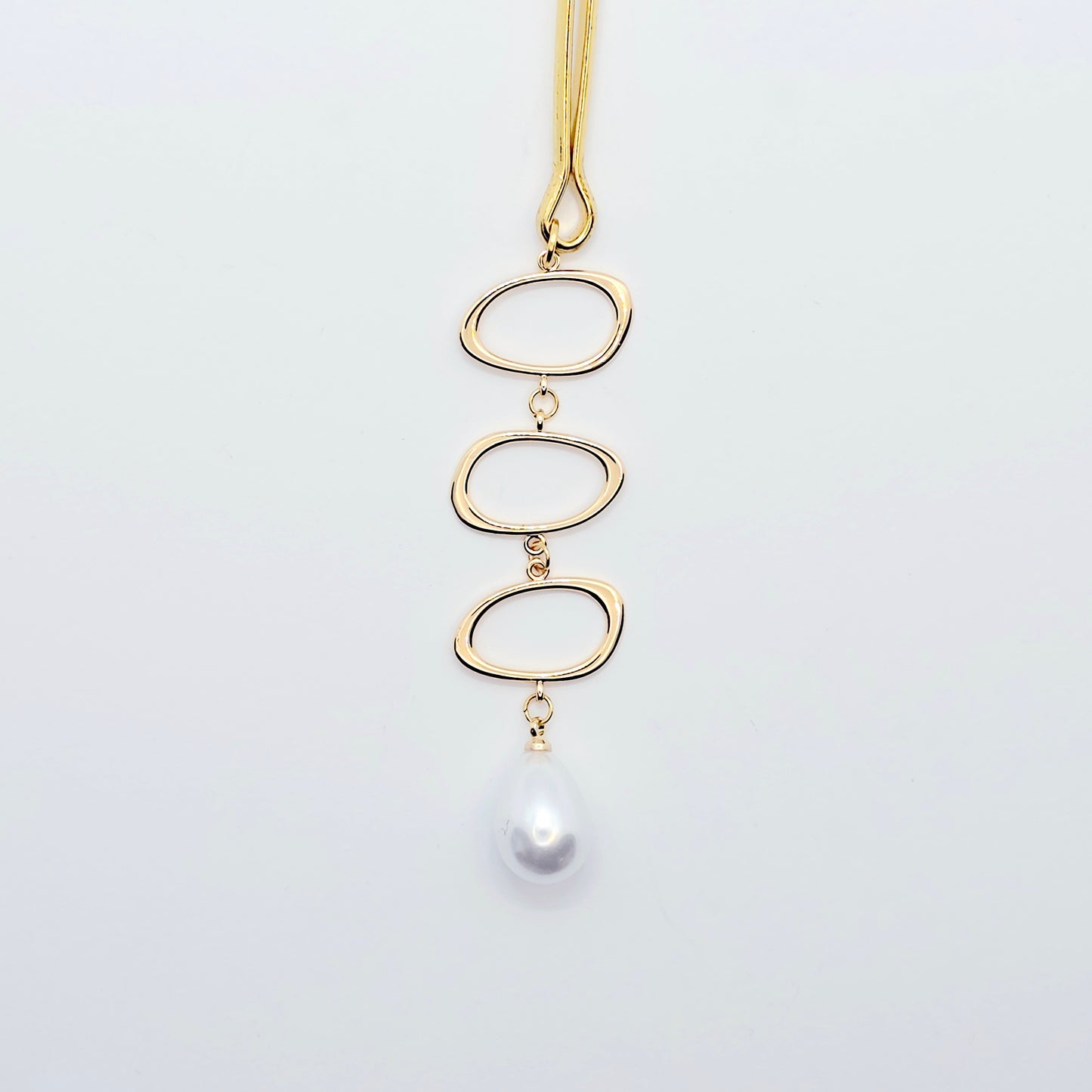 Gold and Pearl Tweezer Clitoral Clamp
