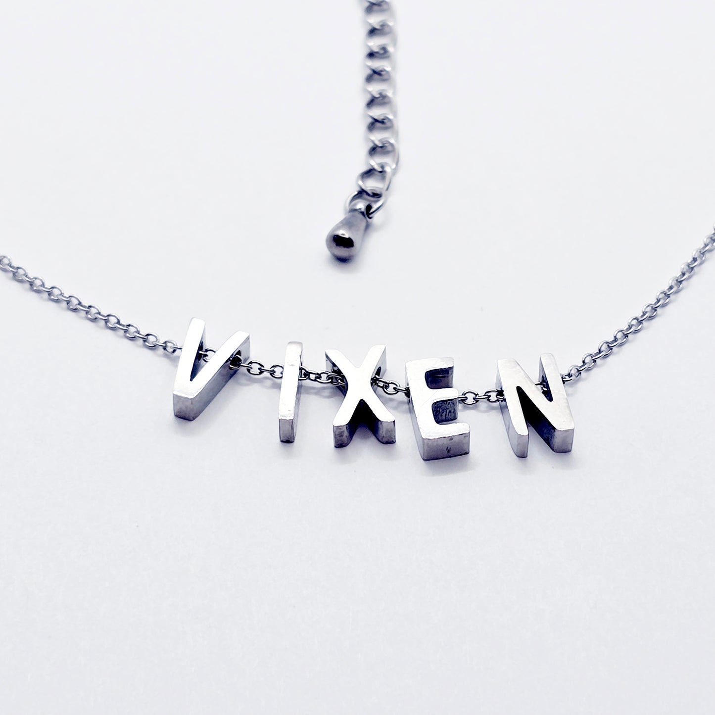 Vixen Anklet, Stainless Steel Ankle Bracelet.