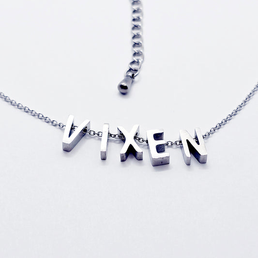 Vixen Anklet, Stainless Steel Ankle Bracelet.