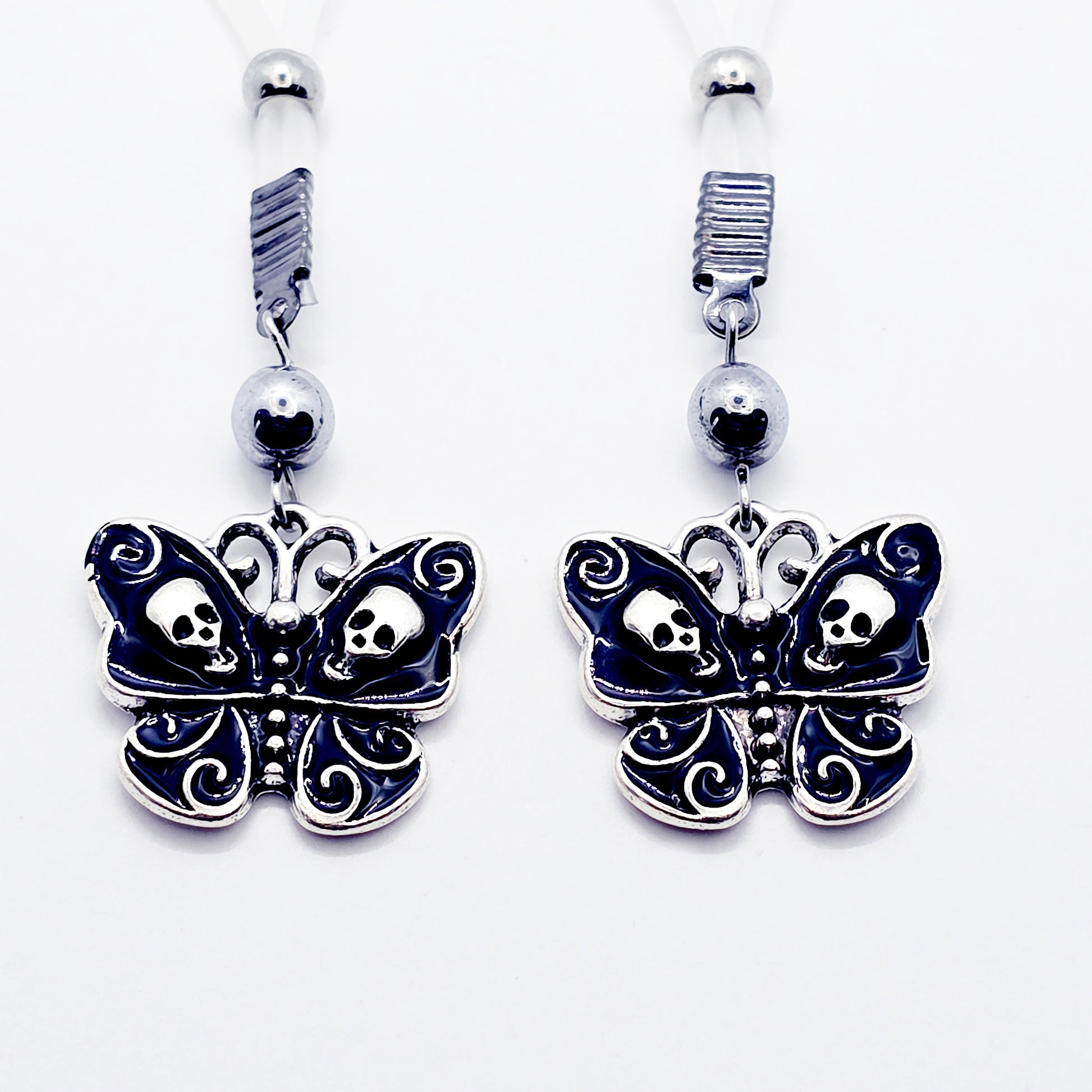 Gothic Butterfly Nipple Nooses