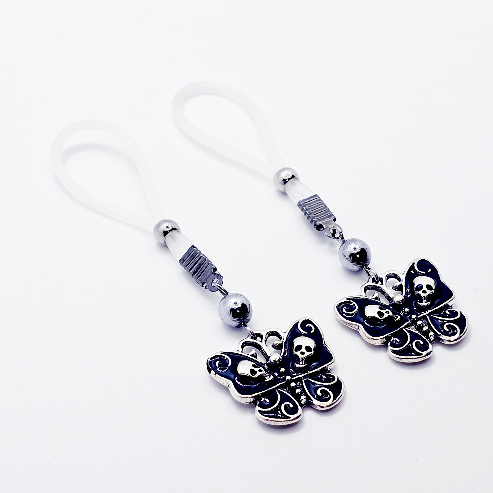 Gothic Butterfly Nipple Nooses