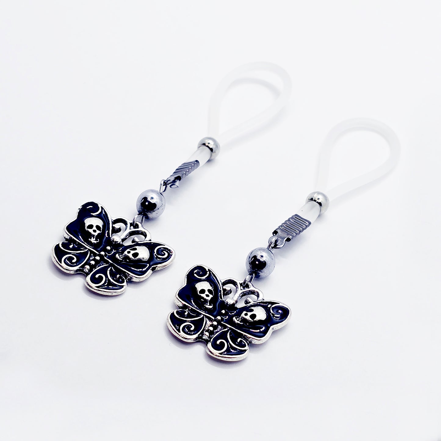 Gothic Butterfly Nipple Nooses