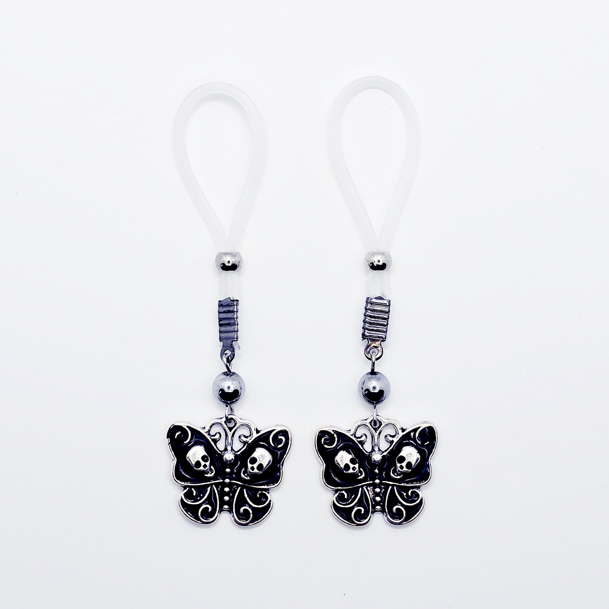 Gothic Butterfly Nipple Nooses