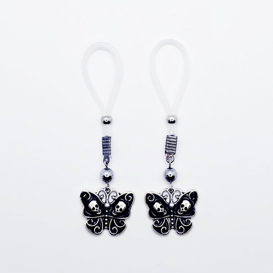 Gothic Butterfly Nipple Nooses