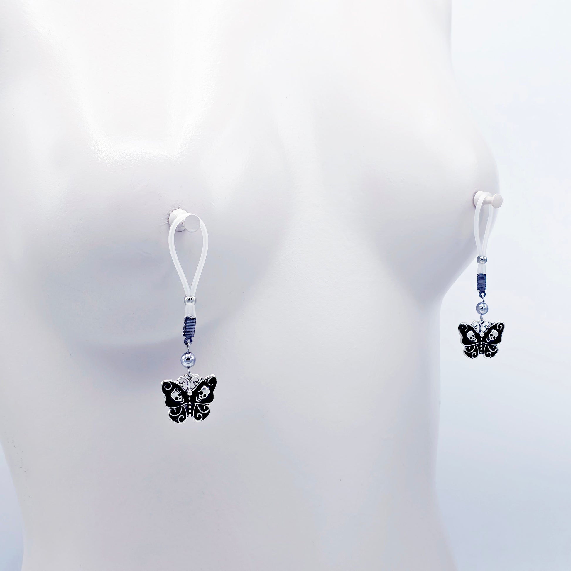 Gothic Butterfly Nipple Nooses