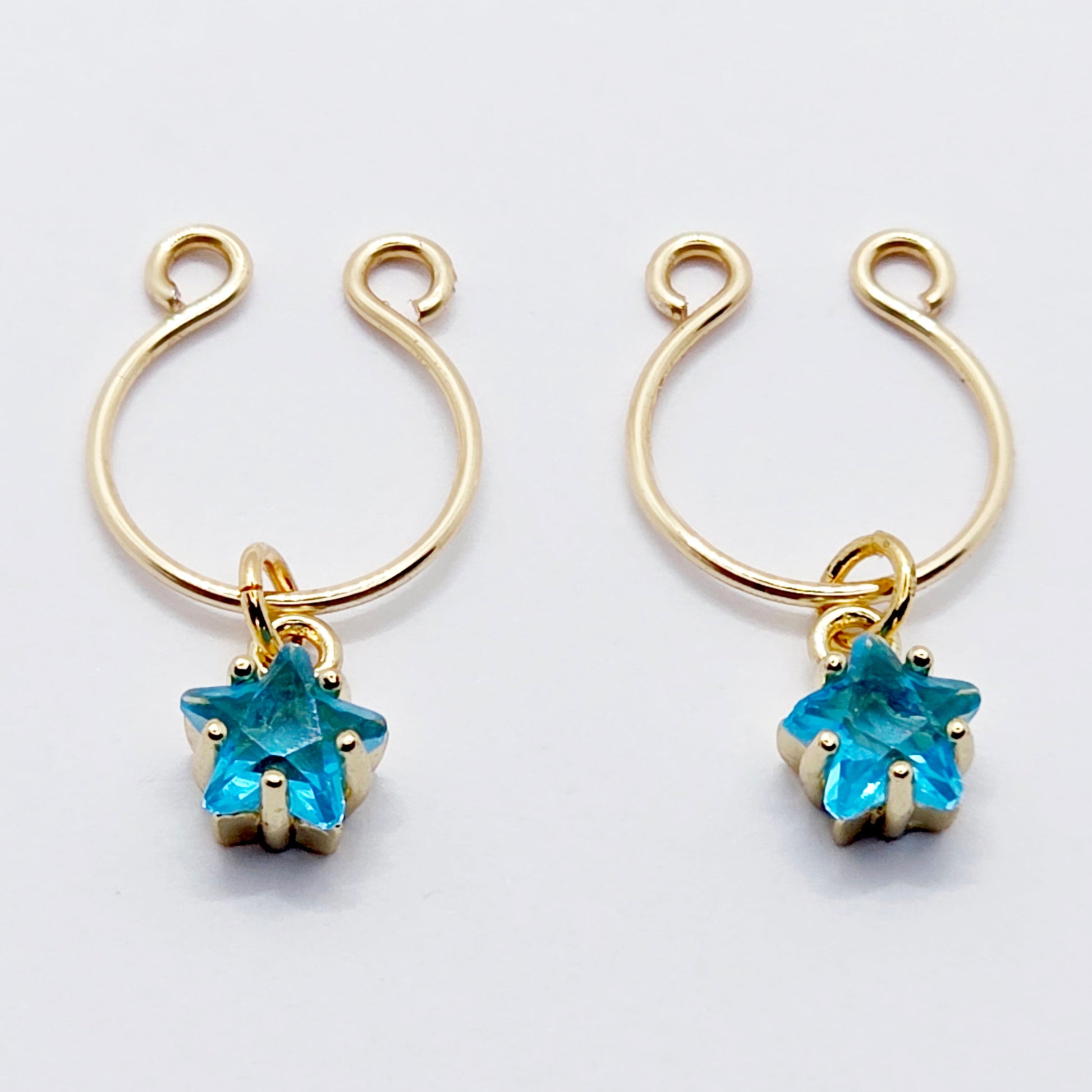 Gold Nipple Rings