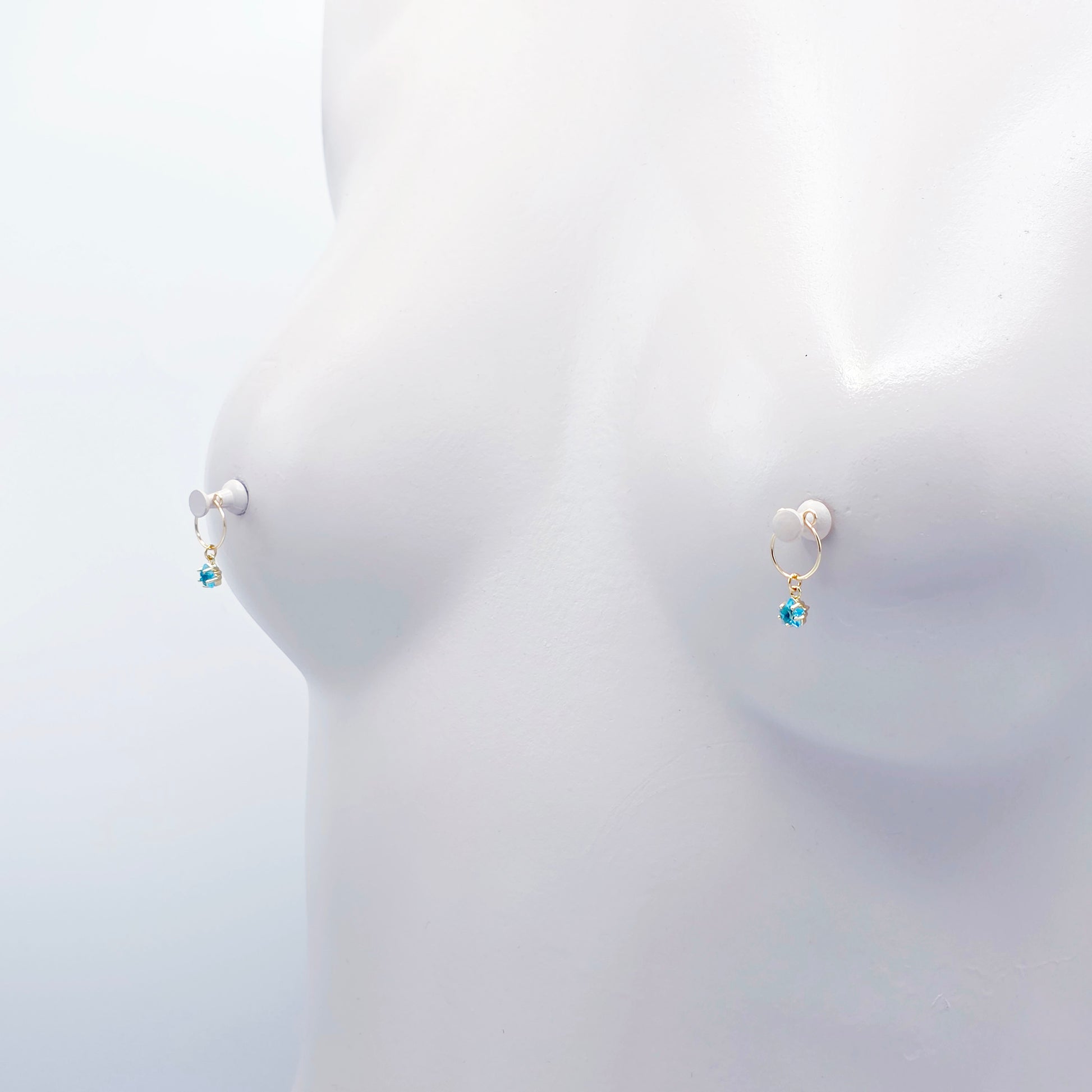 Gold Nipple Rings