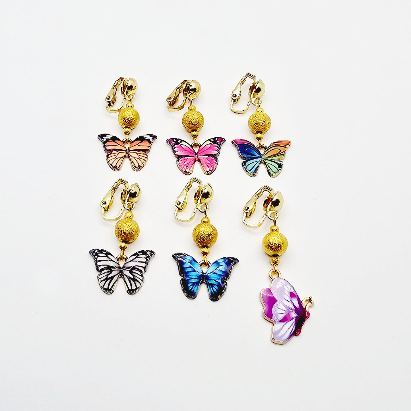 Clitoral Jewelry VCH Clip with Your Choice of Butterfly. Non Piercing Vaginal Genital Jewelry