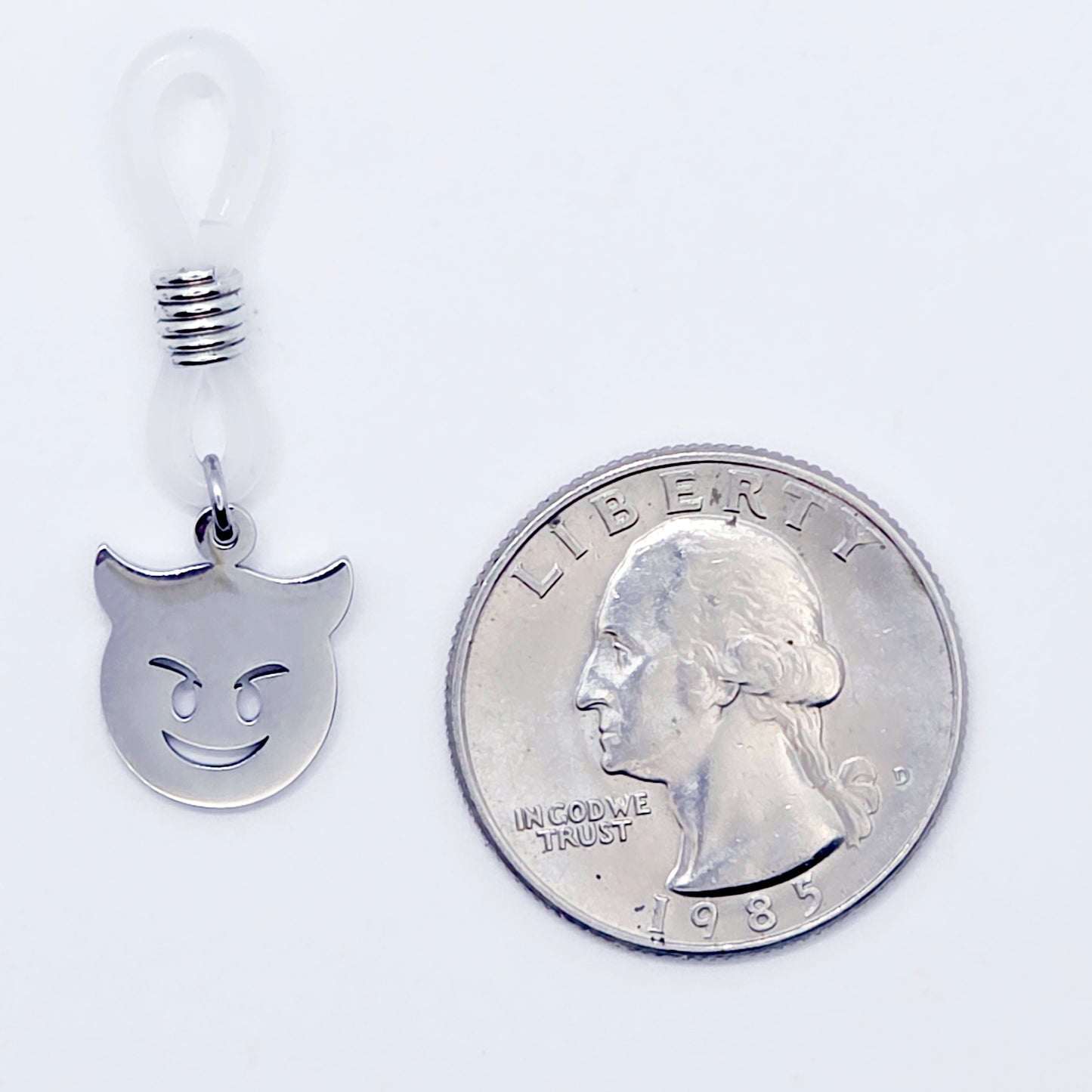 Naughty Nipple Nooses with Little Devil Pendants. Unisex.
