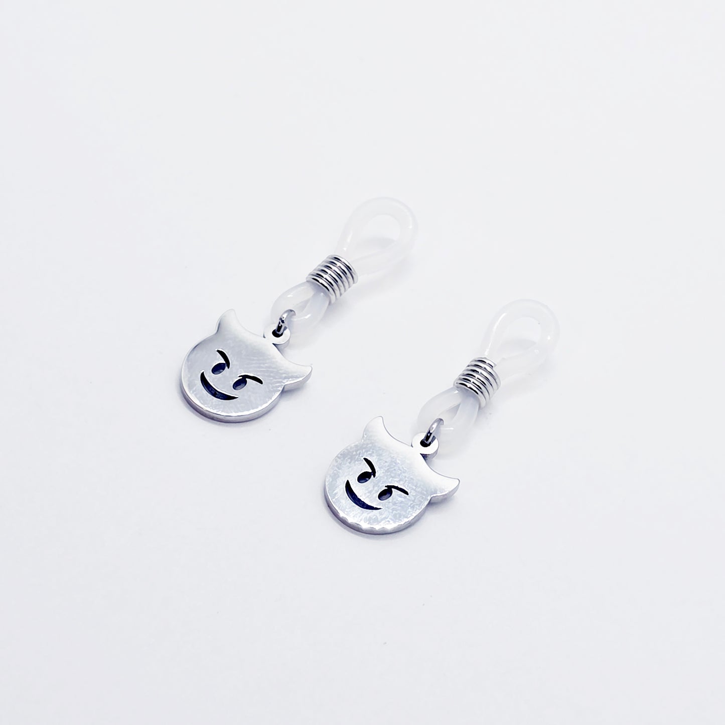 Naughty Nipple Nooses with Little Devil Pendants. Unisex.