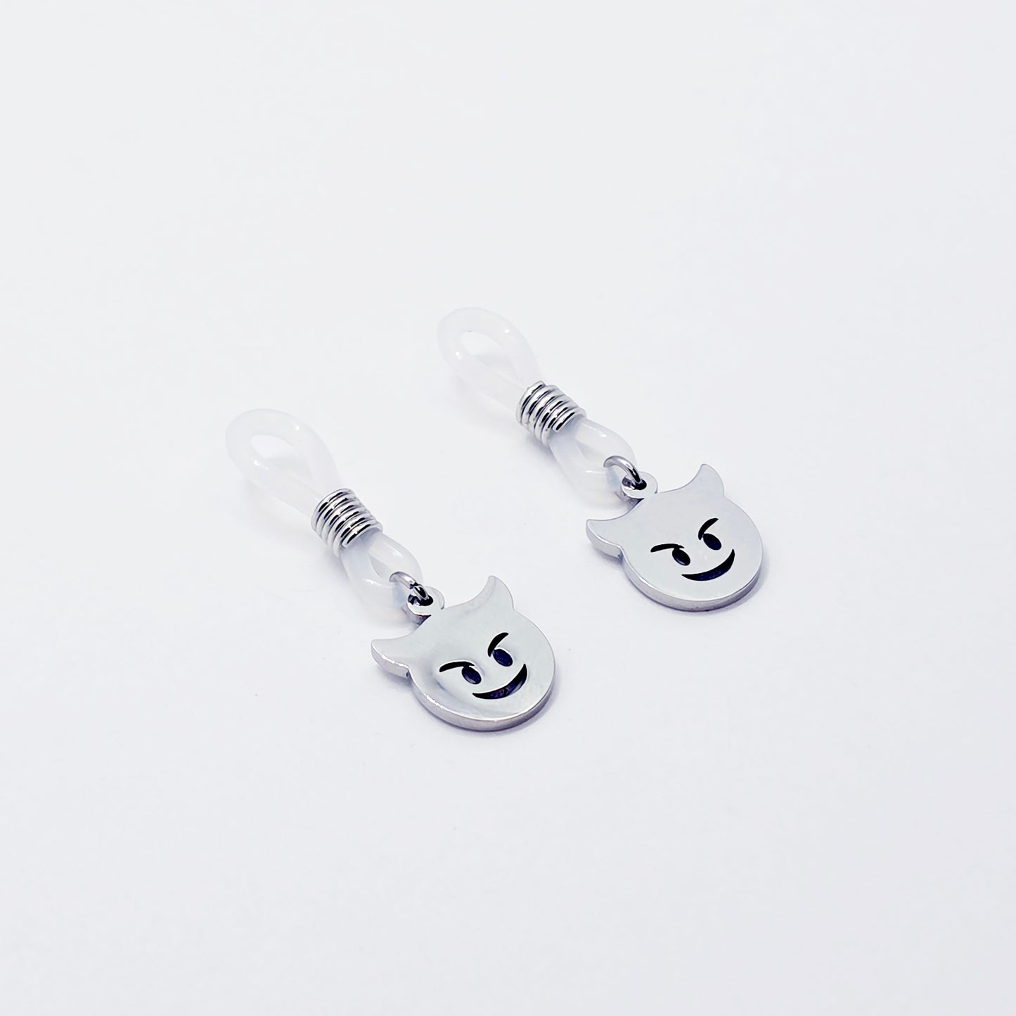 Naughty Nipple Nooses with Little Devil Pendants. Unisex.