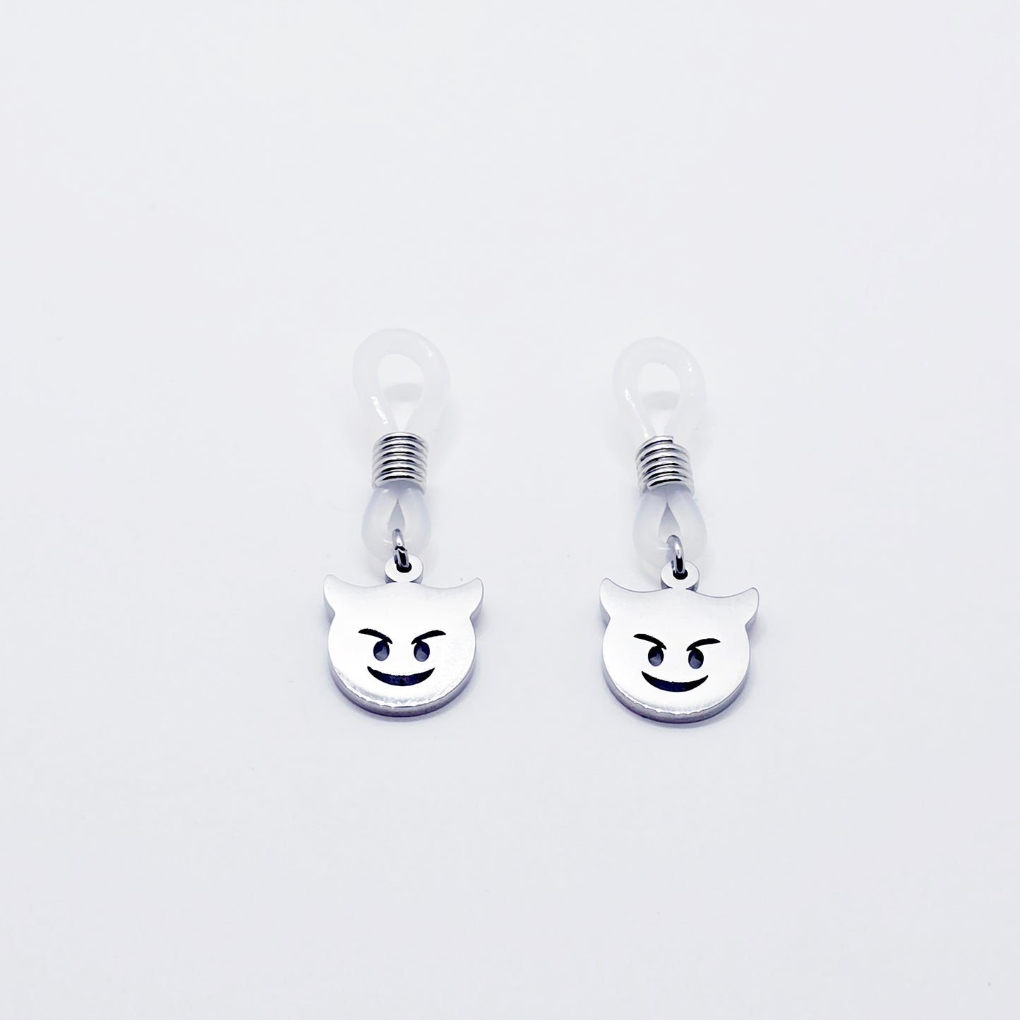 Naughty Nipple Nooses with Little Devil Pendants. Unisex.