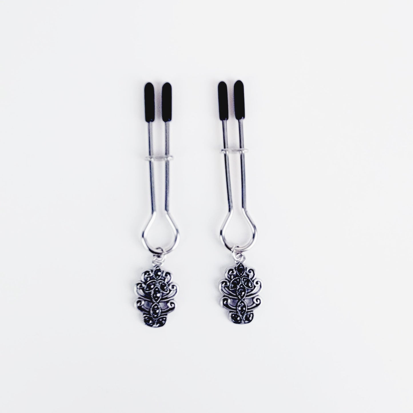 Straight Tweezer Nipple Clamps