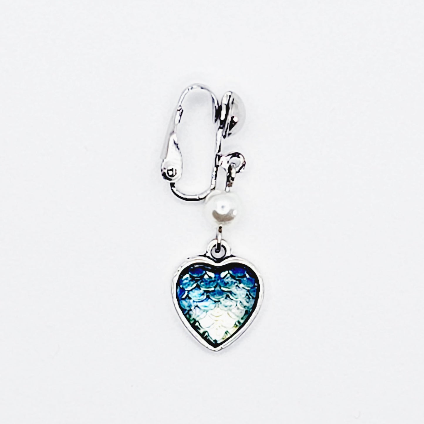 Mermaid or Dragon Scale Heart VCH Clip