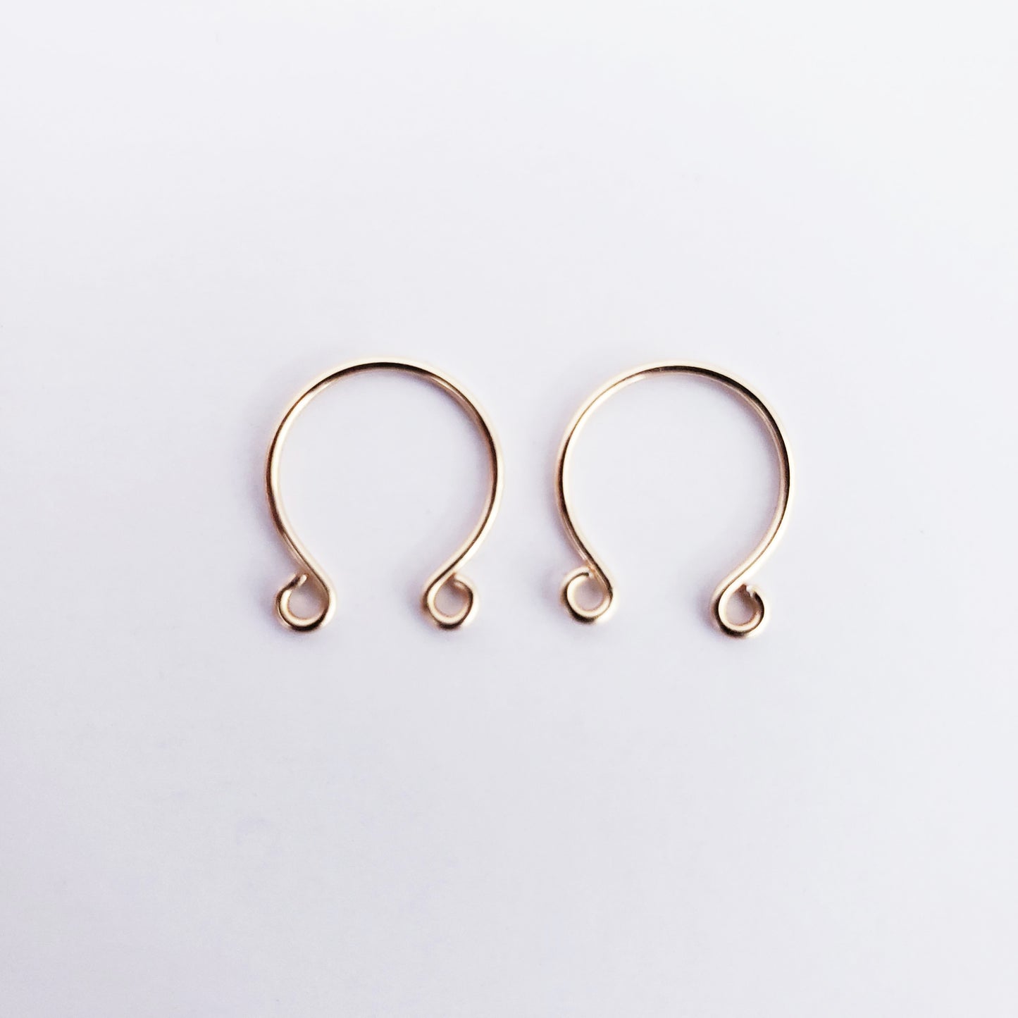 Non Piercing Nipple Rings. Pair of two. Silver, Gold, or Rose Gold