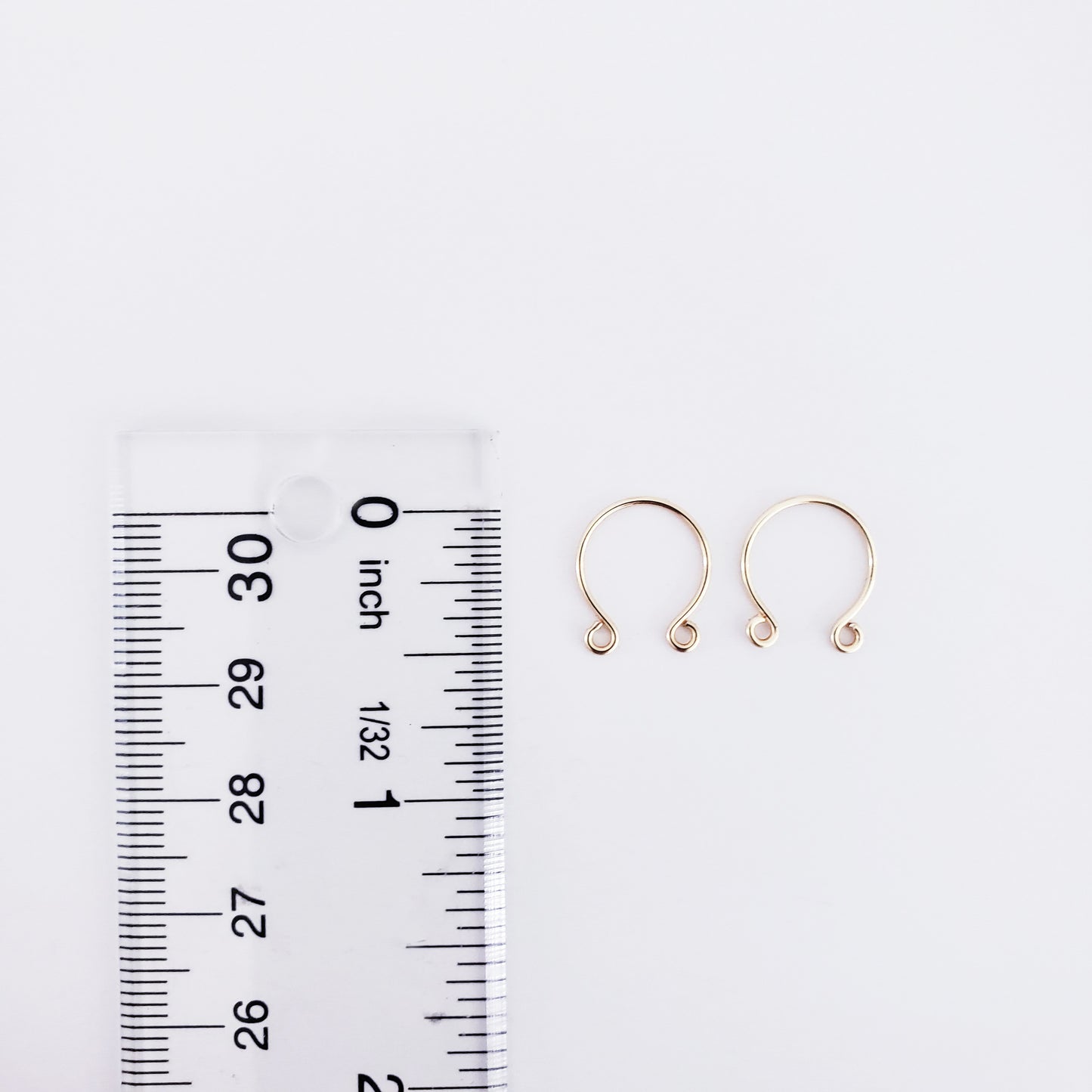 Non Piercing Nipple Rings. Pair of two. Silver, Gold, or Rose Gold