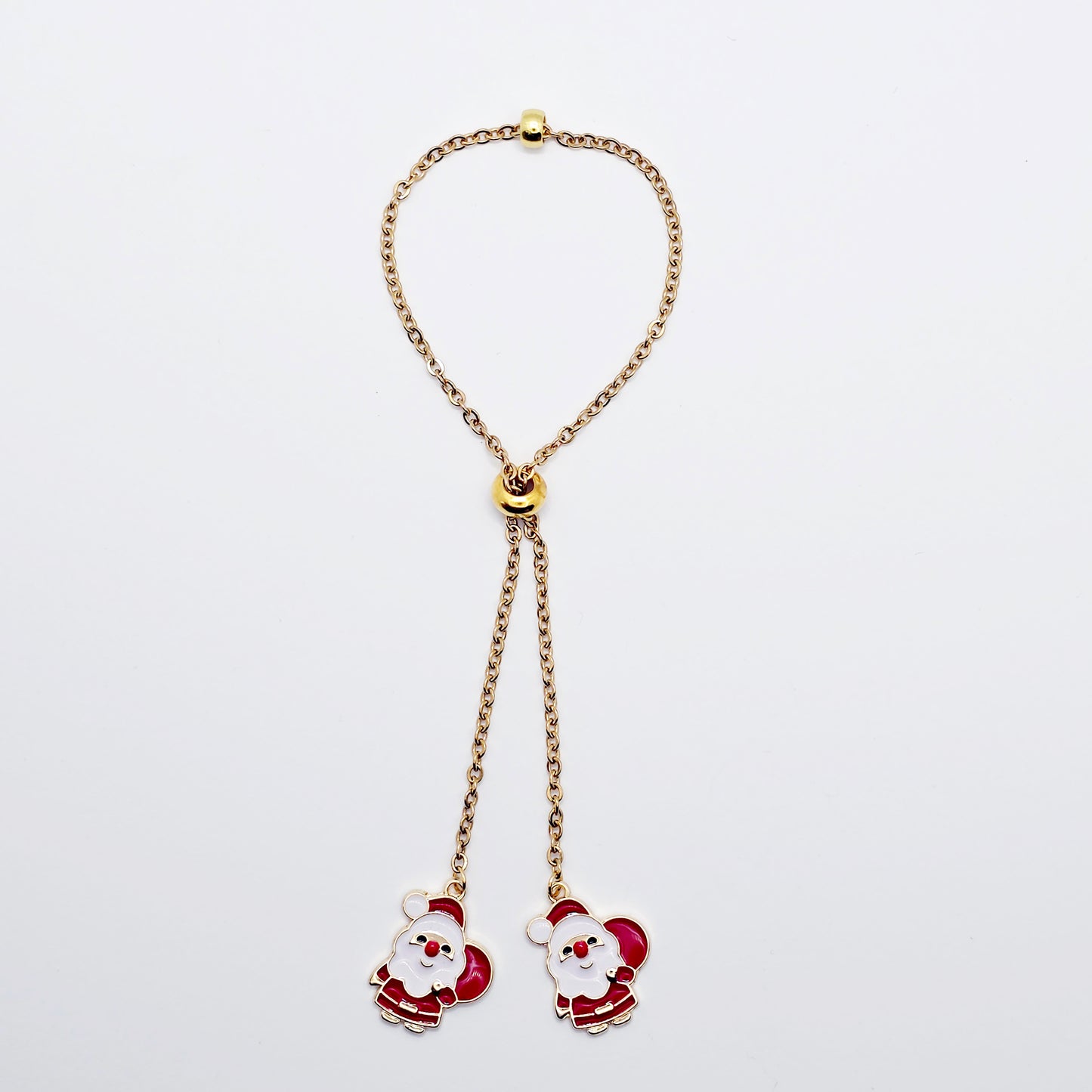 Santa Set for Men. Naughty Holiday Body Jewelry, Non-Piercing Nipple Nooses and Penis Chain Noose.