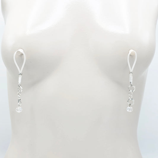 Handcuff and Crystal Nipple Nooses