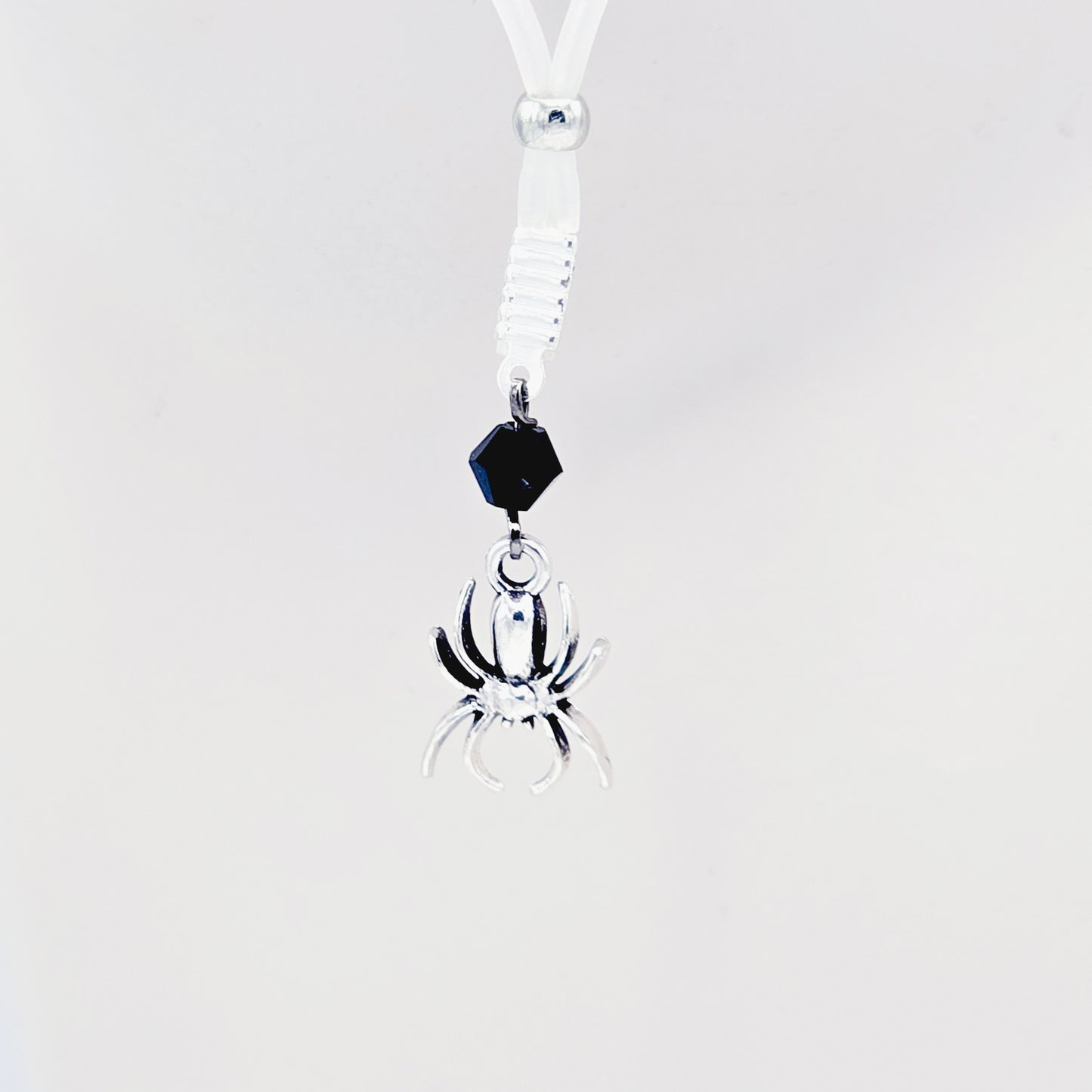 Spider Nipple Dangles with Black Crystals and Non-Piercing Nipple Nooses or Nipple Clamps.