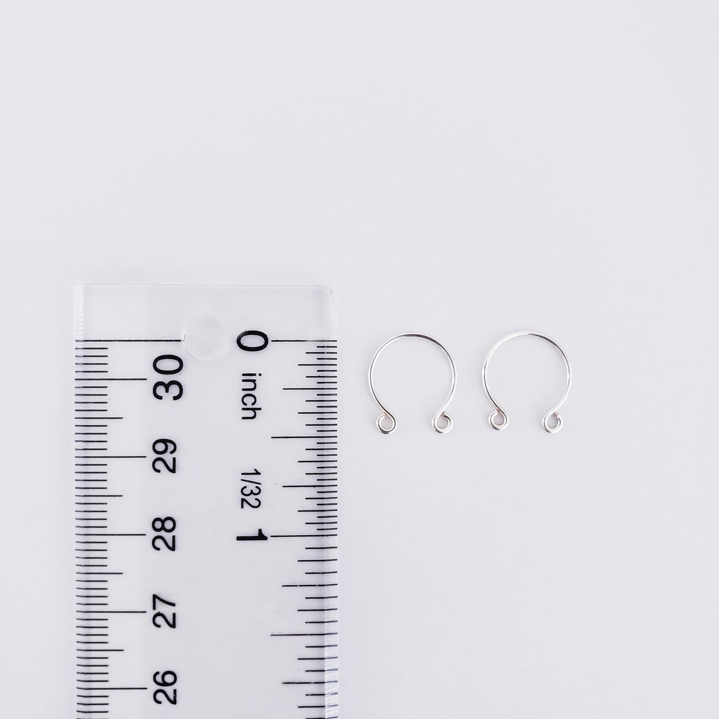 Non Piercing Nipple Rings. Pair of two. Silver, Gold, or Rose Gold