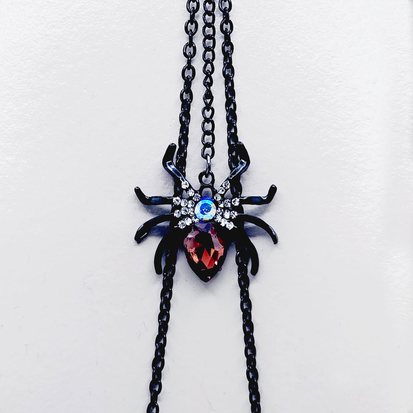 Dangling Spider O-Ring Necklace to Nipple with Your Choice of Nipple Attachment.