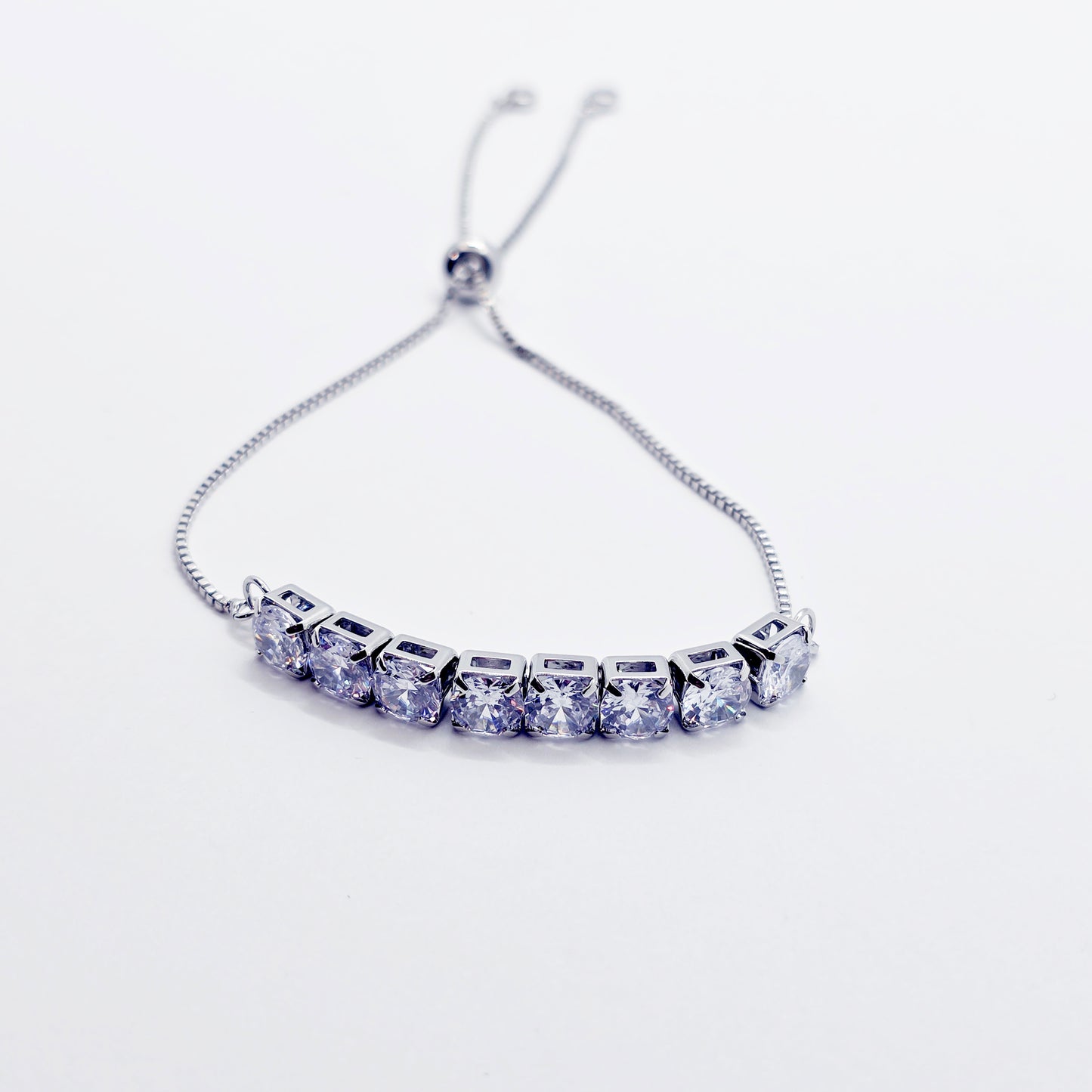 Sparkling Platinum Penis Noose Cock Bracelet, Erotic Intimate Body Jewelry for Men