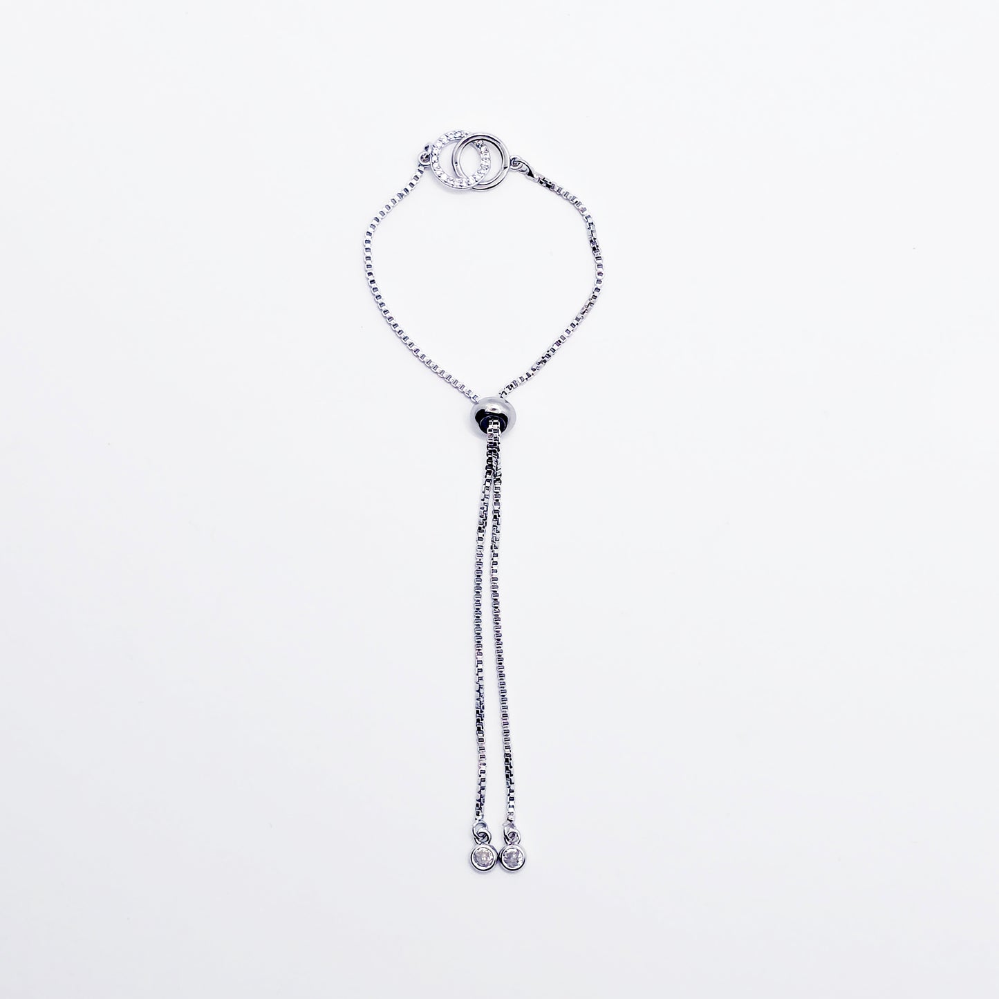 Platinum Penis Noose Bracelet, Erotic Intimate Jewelry for Men