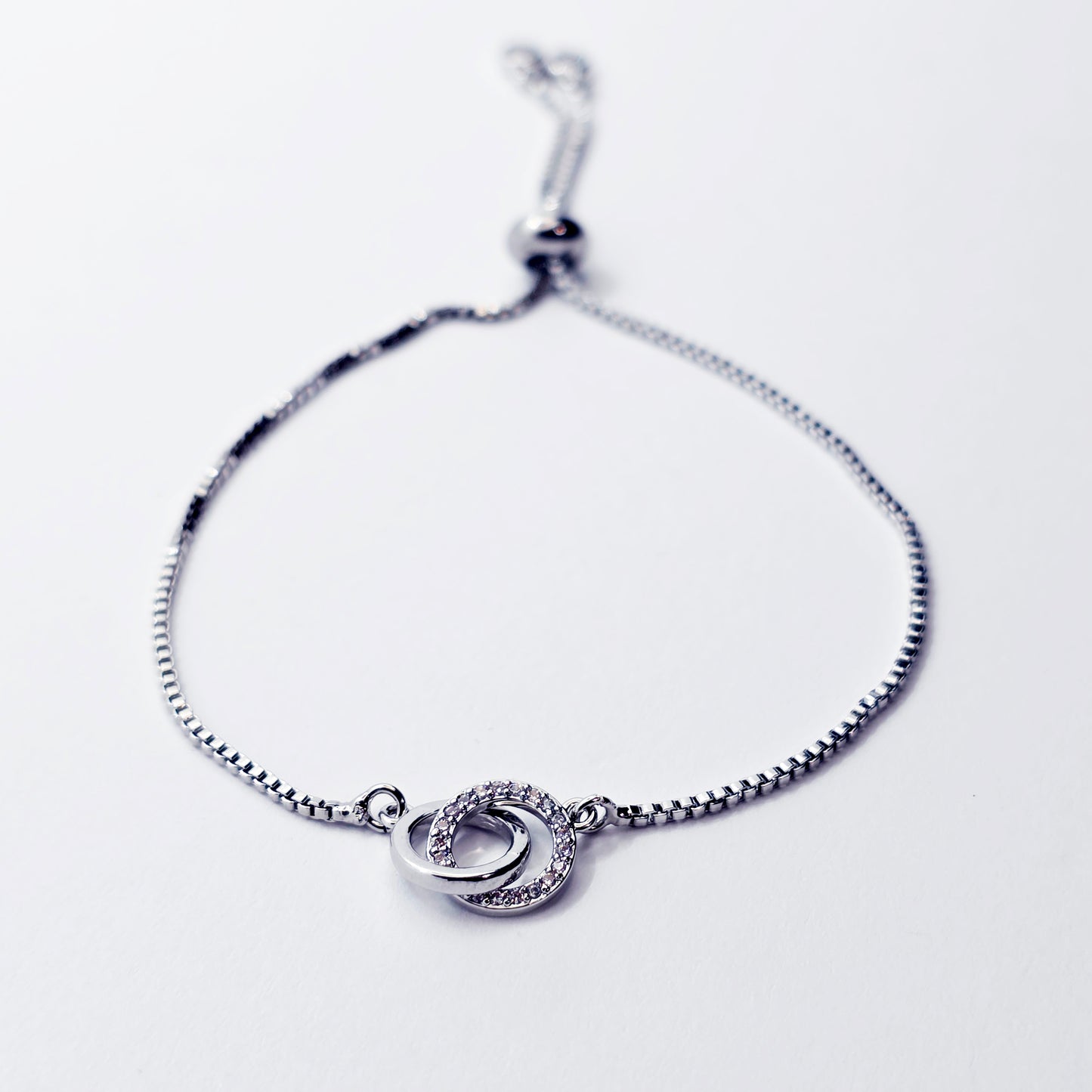 Platinum Penis Noose Bracelet, Erotic Intimate Jewelry for Men