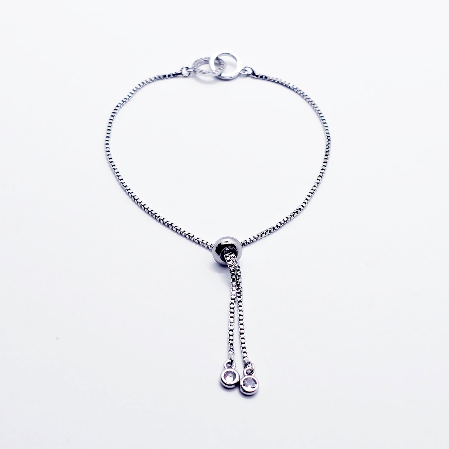Platinum Penis Noose Bracelet, Erotic Intimate Jewelry for Men