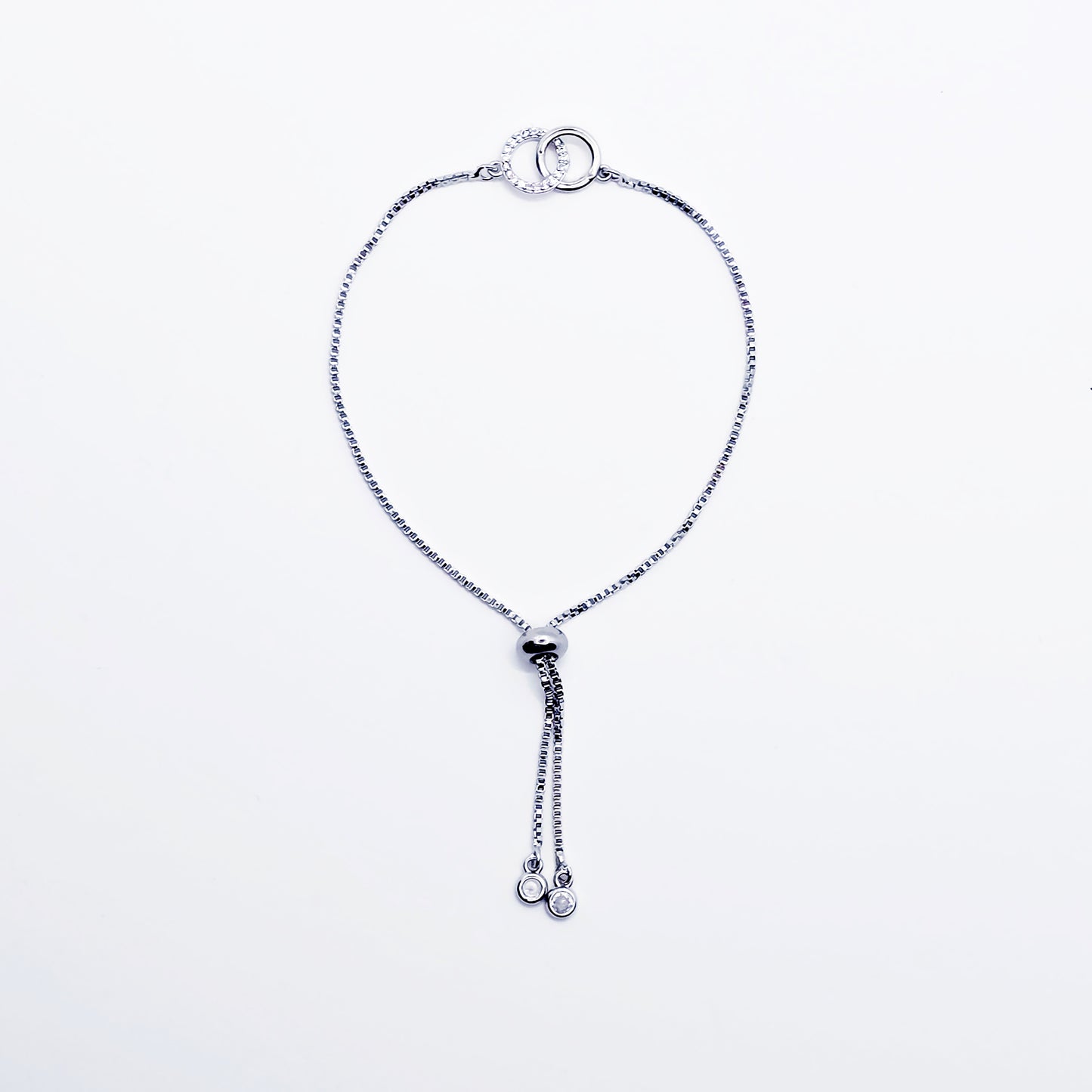 Platinum Penis Noose Bracelet, Erotic Intimate Jewelry for Men