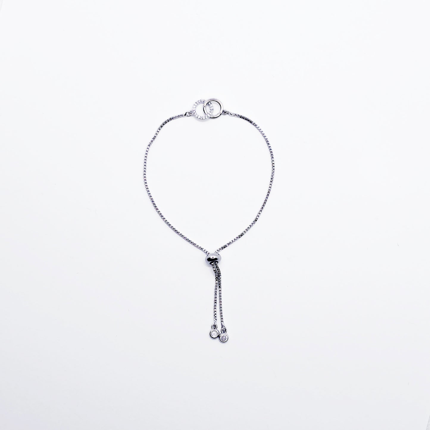 Platinum Penis Noose Bracelet, Erotic Intimate Jewelry for Men