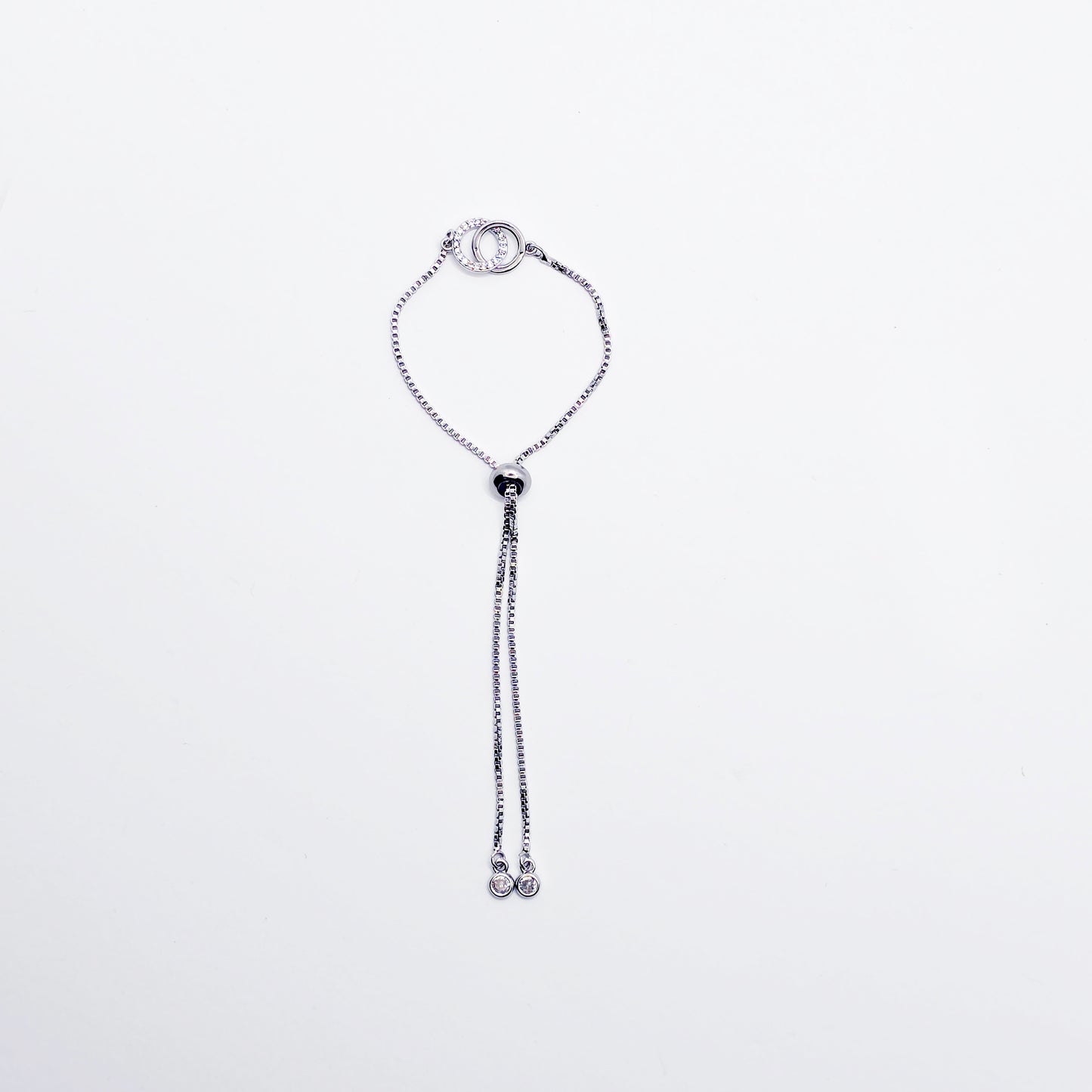 Platinum Penis Noose Bracelet, Erotic Intimate Jewelry for Men