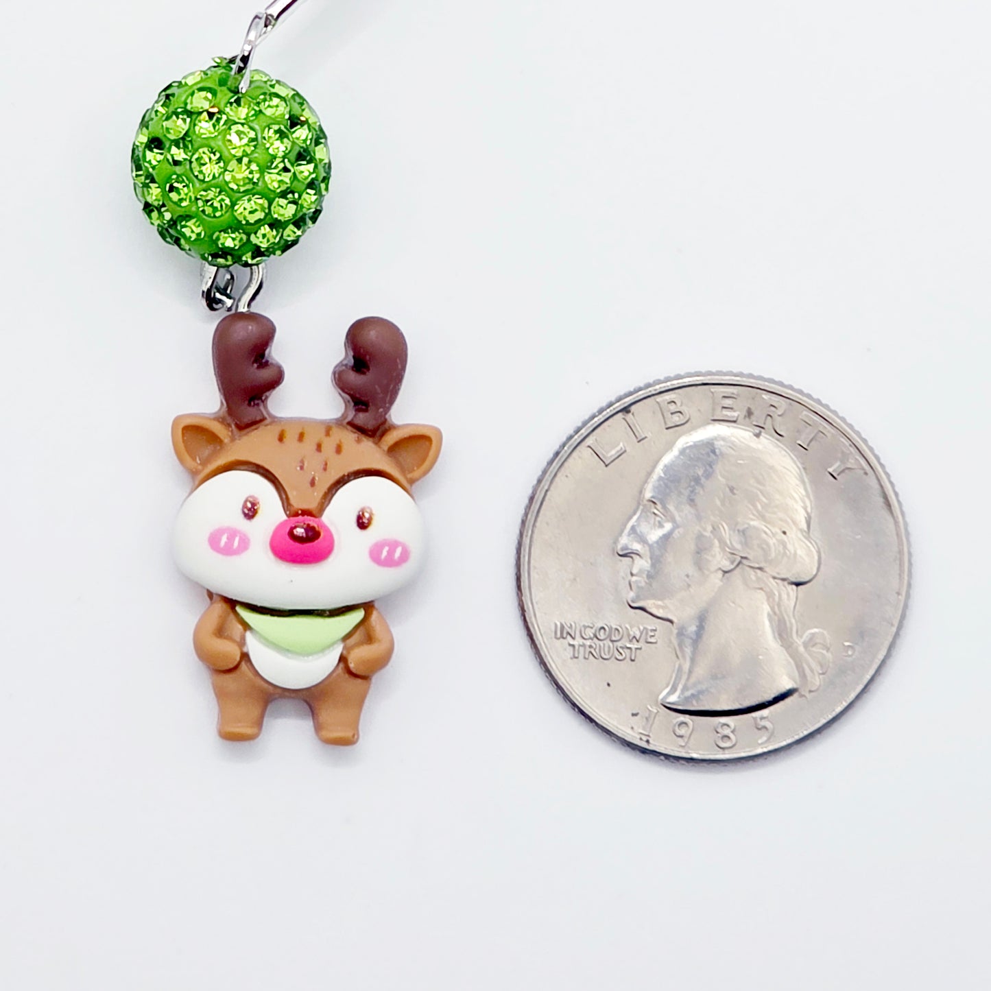 Reindeer Nipple Nooses or Clamps. Cute and Kinky Holiday Nipple Jewelry