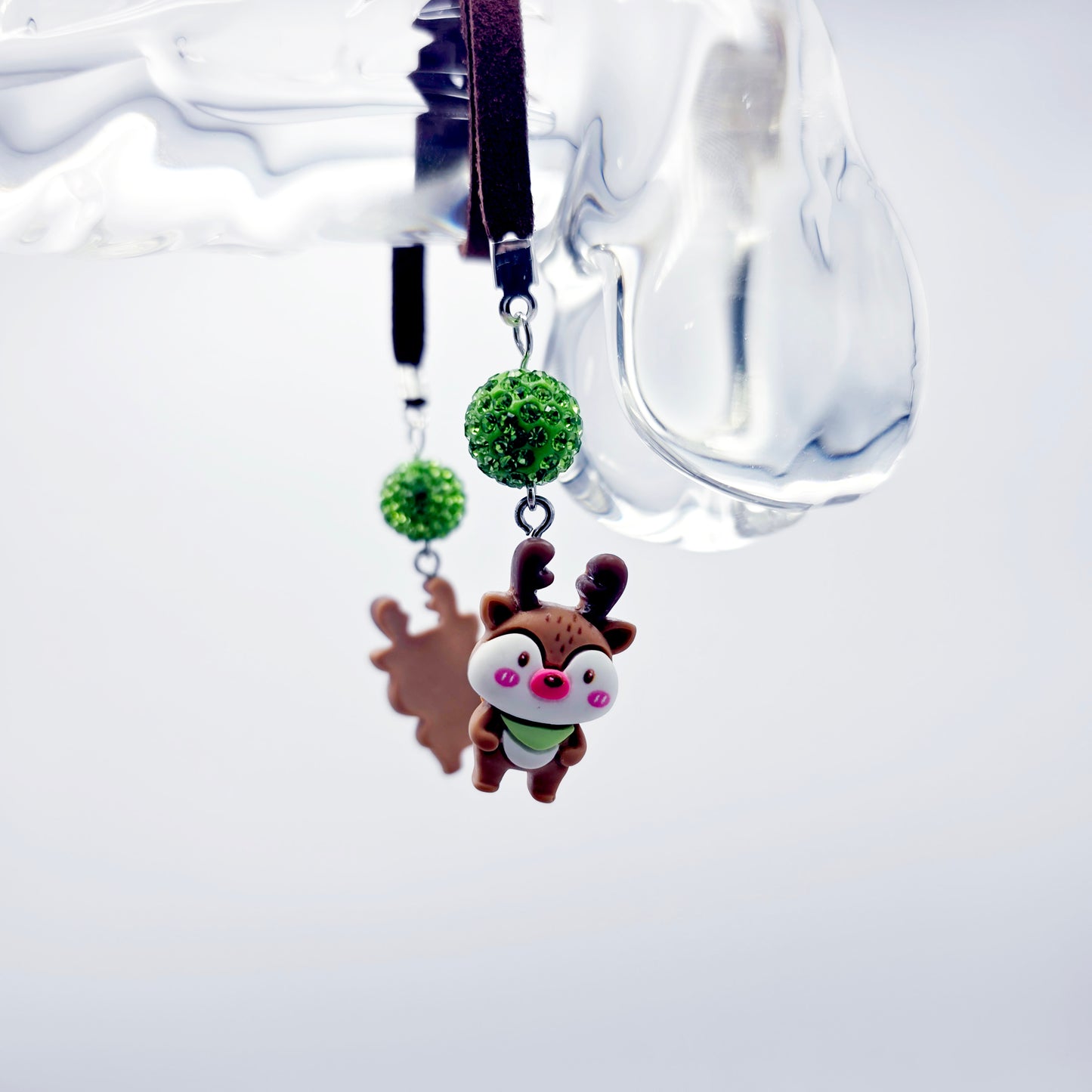 Cute Little Reindeer Penis Noose. Naughty Holiday Jewelry for Men